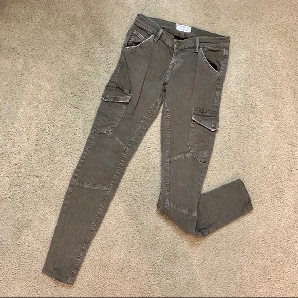 Current/Elliott - The Skinny Cargo Jeans - Size 26 - Picture 6 of 8